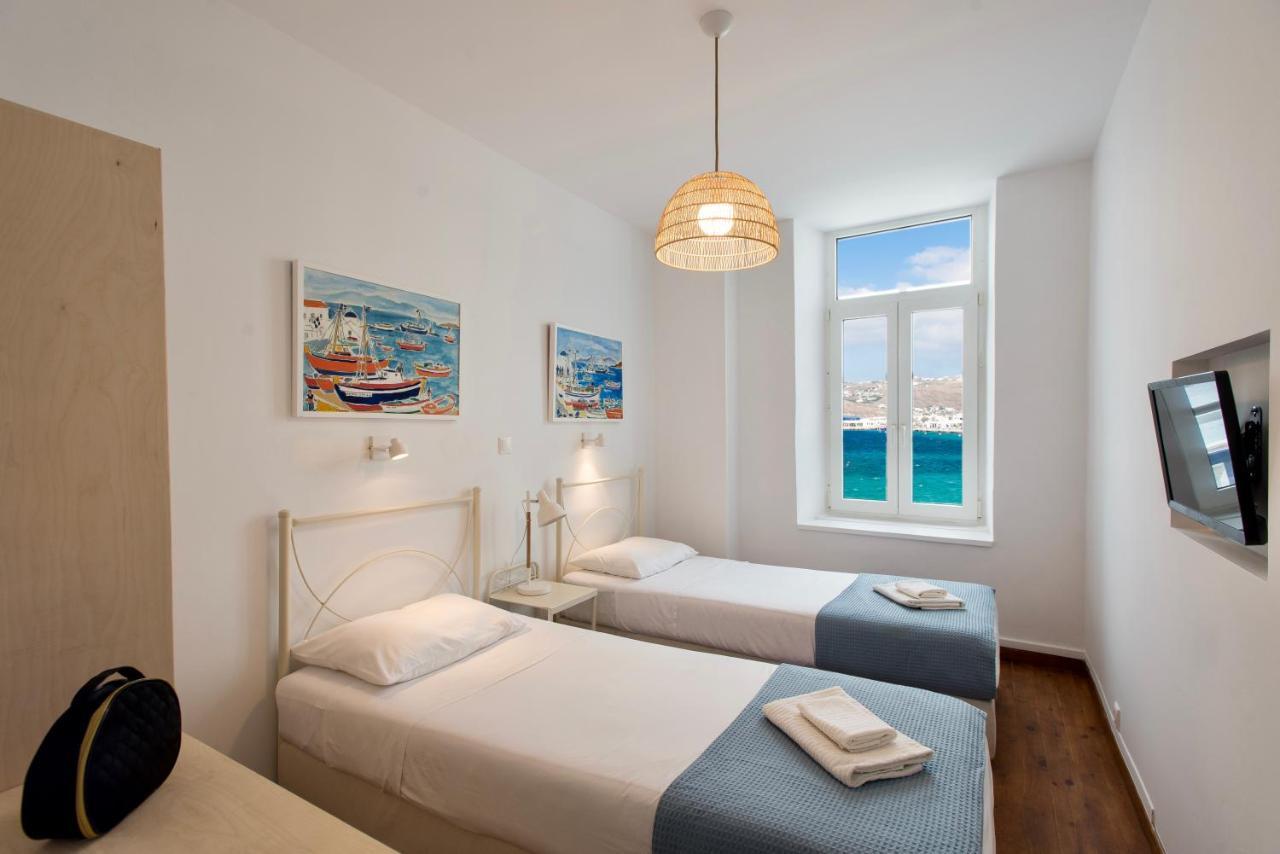 Mykonos Old Harbor Front Suite With Balcony Mykonos Town 外观 照片