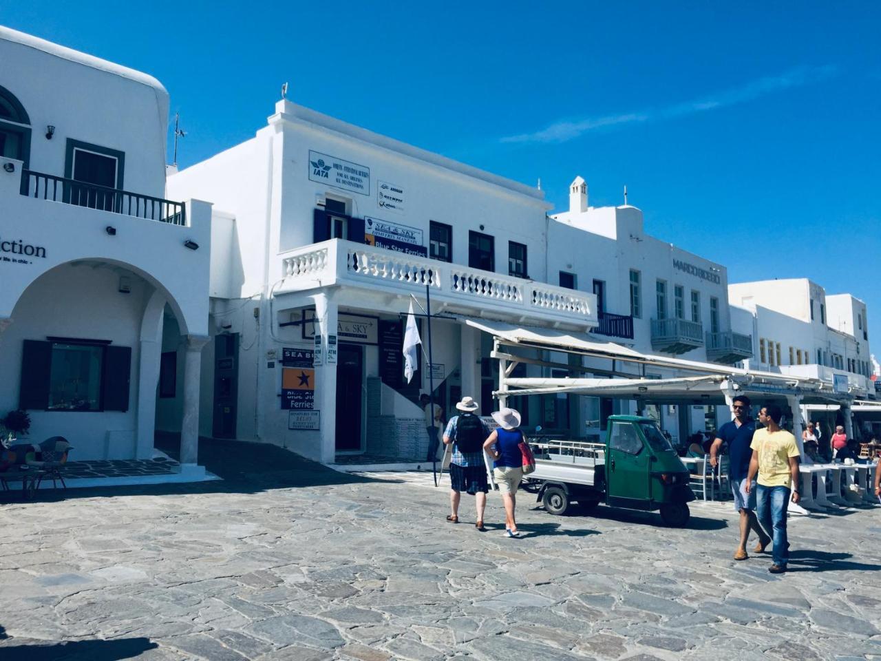 Mykonos Old Harbor Front Suite With Balcony Mykonos Town 外观 照片