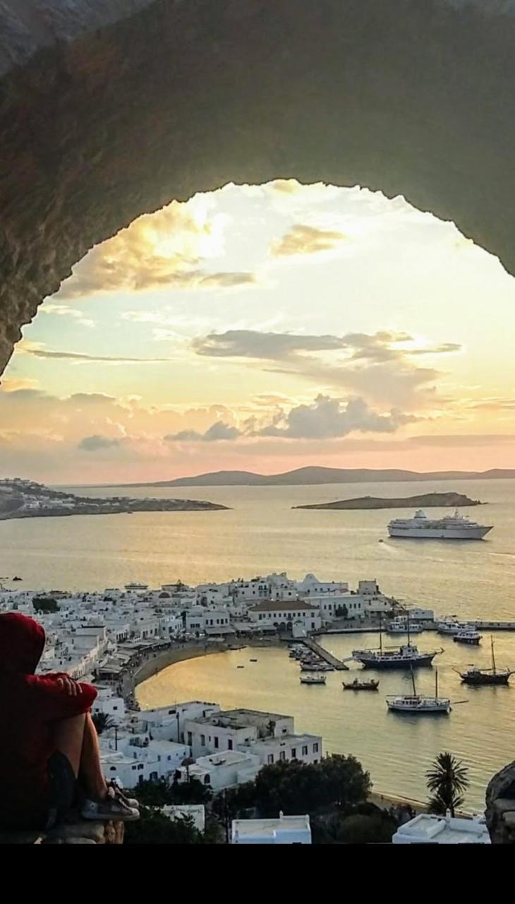 Mykonos Old Harbor Front Suite With Balcony Mykonos Town 外观 照片
