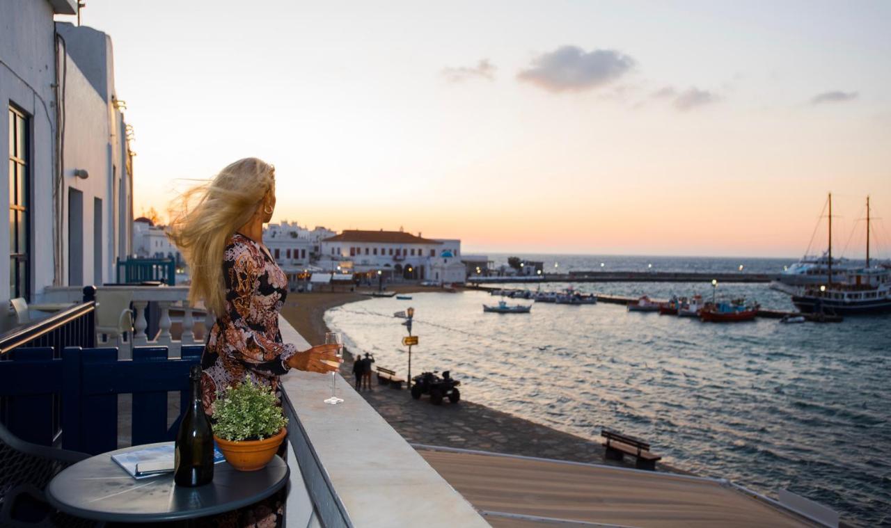 Mykonos Old Harbor Front Suite With Balcony Mykonos Town 外观 照片