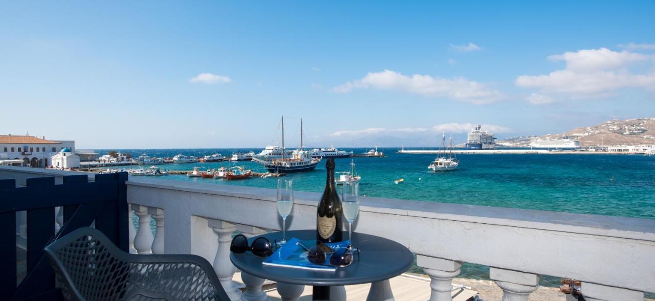 Mykonos Old Harbor Front Suite With Balcony Mykonos Town 外观 照片